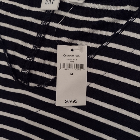 NWT Gap Striped Midi Dress - Picture 3 of 4